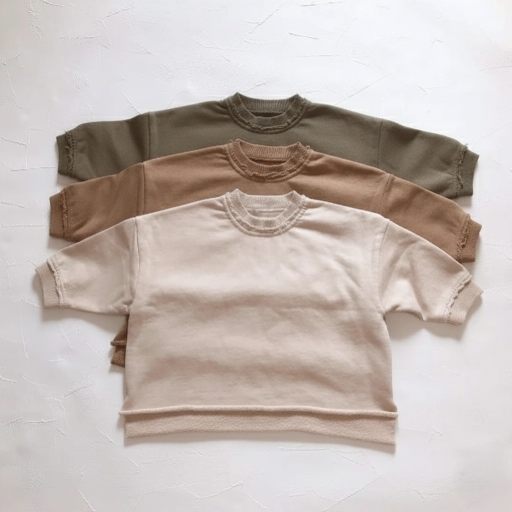 Sweatshirt Essential de Algodão Premium – Conforto Atemporal