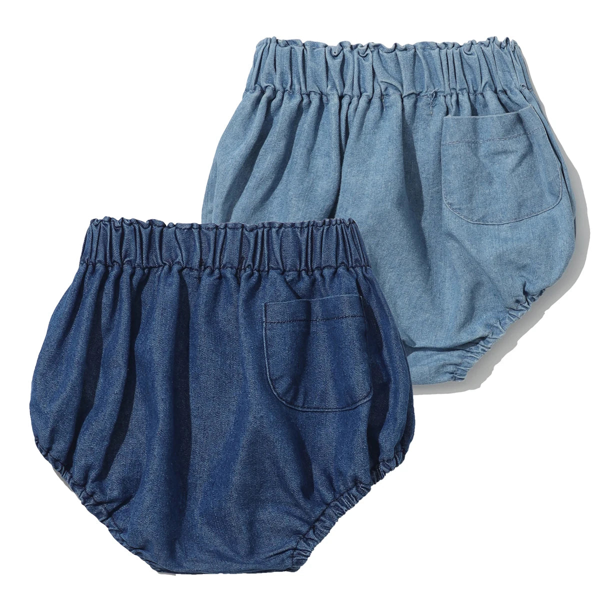 Shorts Bloomers Jeans Suaves Unissex – Piccoli Tesori