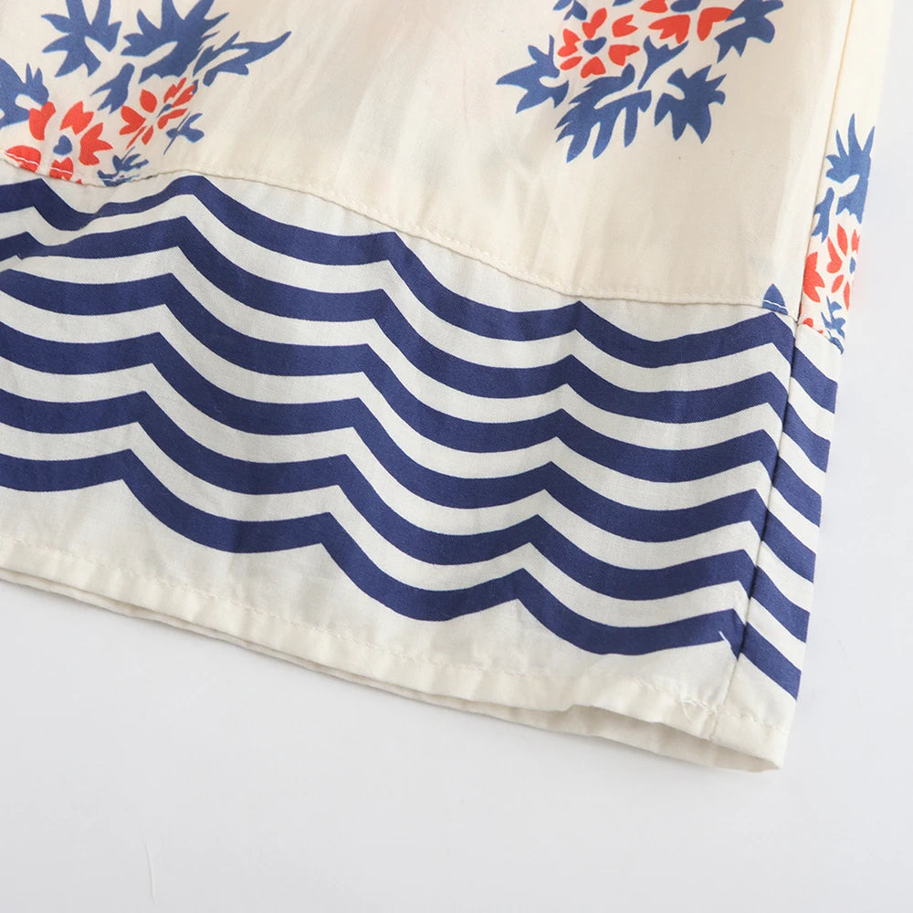 Vestido Boho Fiorito – Algodão Premium Piccoli Tesori