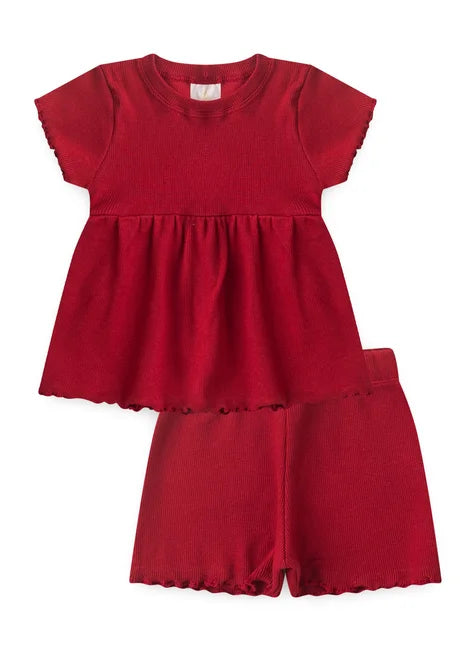 Conjunto Canelado Summer Breeze – Piccoli Tesori