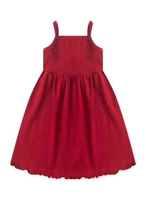 Vestido Alcinha Canelado de Verão – Piccoli Tesori